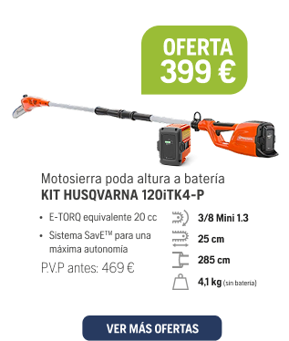 motosierra poda altura