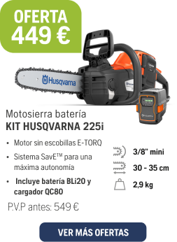 motosierra bateria